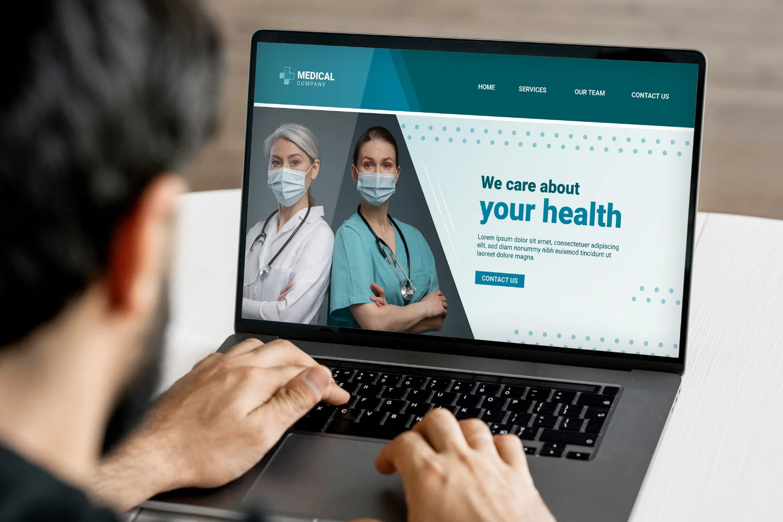 Sites e presença digital para clínicas