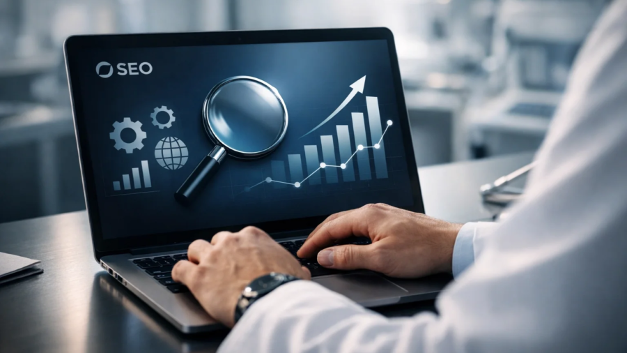 O que é seo para médicos: é o trabalho de estruturar a presença digital da clínica para que o Google consiga entender três coisas com clareza: