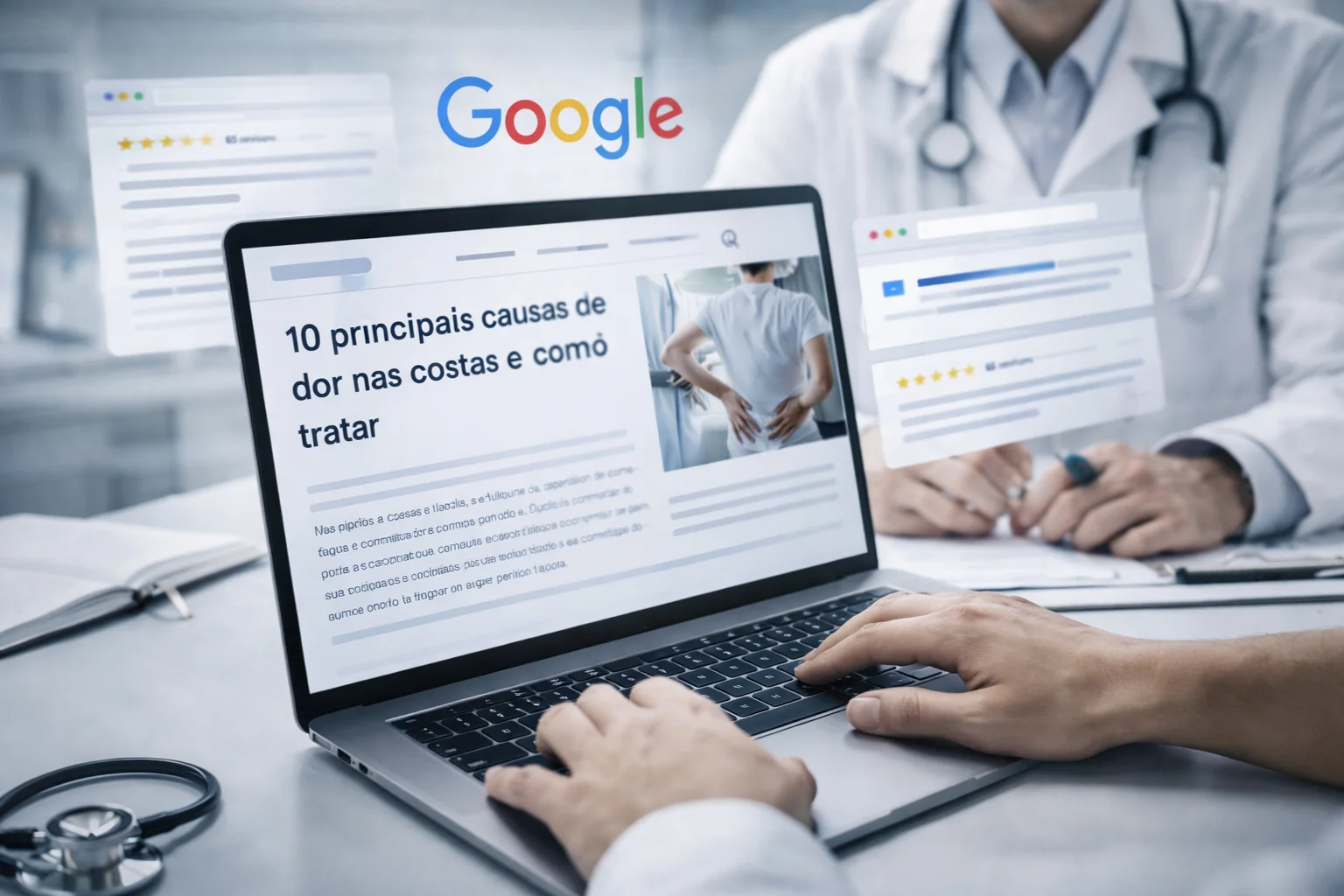 Como criar um blog médico com conteúdo otimizado para ranquear no Google