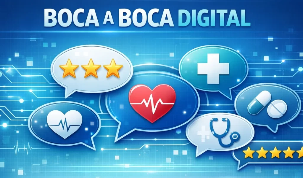 O boca a boca digital para médicos é a versão amplificada da indicação tradicional