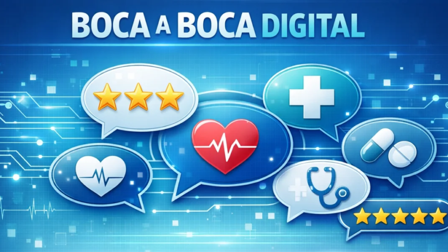 O boca a boca digital para médicos é a versão amplificada da indicação tradicional