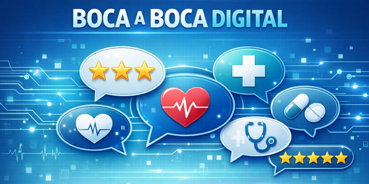 O boca a boca digital para médicos é a versão amplificada da indicação tradicional
