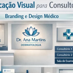 A comunicação visual para consultórios médicos não é sobre estética: é sobre credibilidade