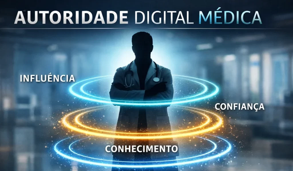 Aprenda como construir autoridade digital sendo médico de forma consistente, quais ações têm mais impacto, como o Google avalia essa autoridade e por que ela é o ativo mais valioso do marketing médico.
