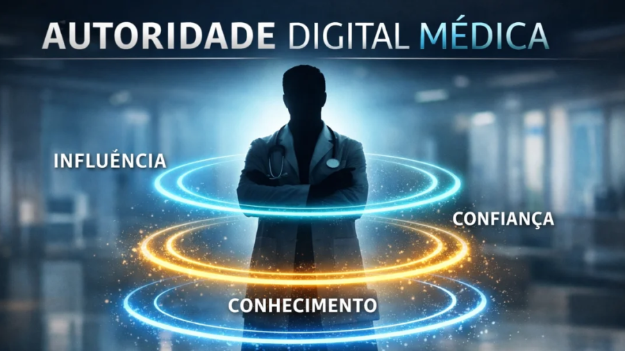 Aprenda como construir autoridade digital sendo médico de forma consistente, quais ações têm mais impacto, como o Google avalia essa autoridade e por que ela é o ativo mais valioso do marketing médico.