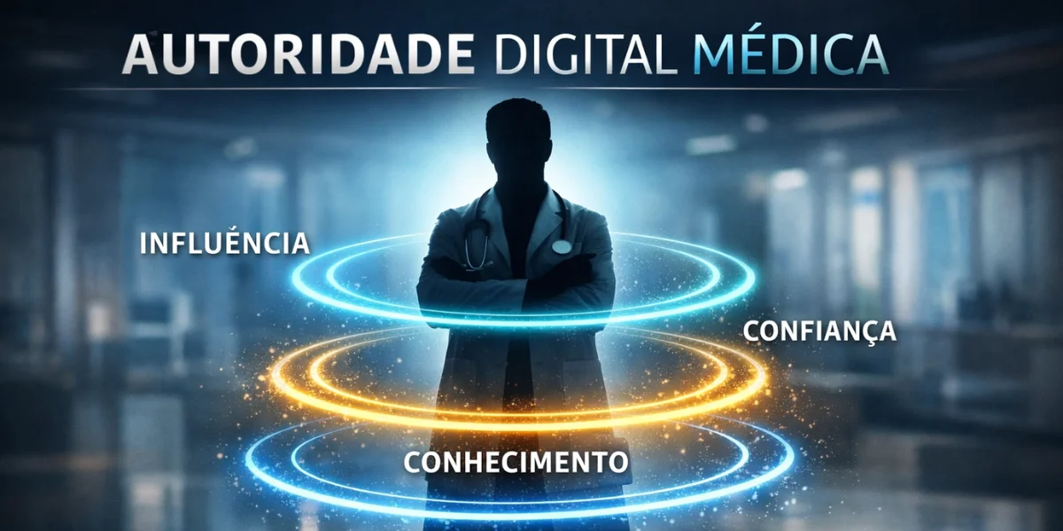 Aprenda como construir autoridade digital sendo médico de forma consistente, quais ações têm mais impacto, como o Google avalia essa autoridade e por que ela é o ativo mais valioso do marketing médico.
