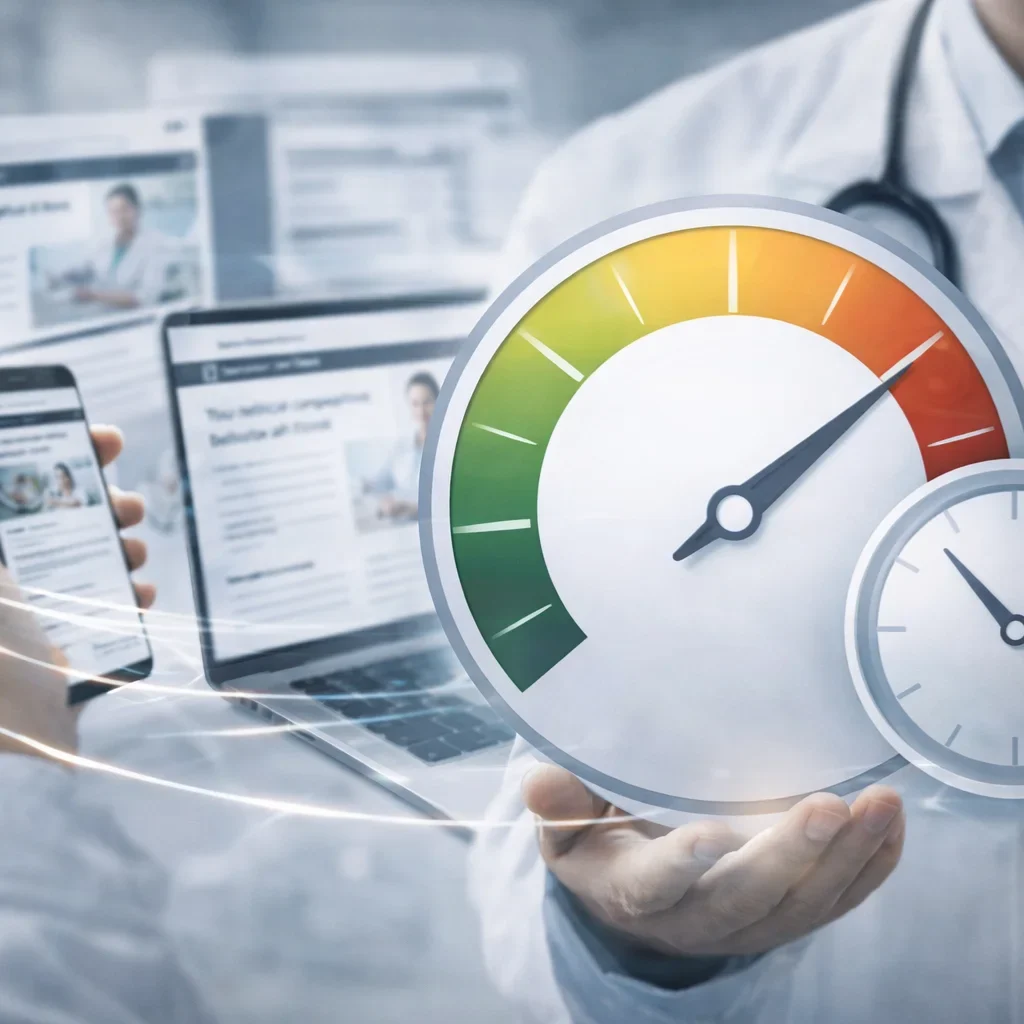 Velocidade de Site para Clínicas Médicas: O Que Isso Tem a Ver com SEO