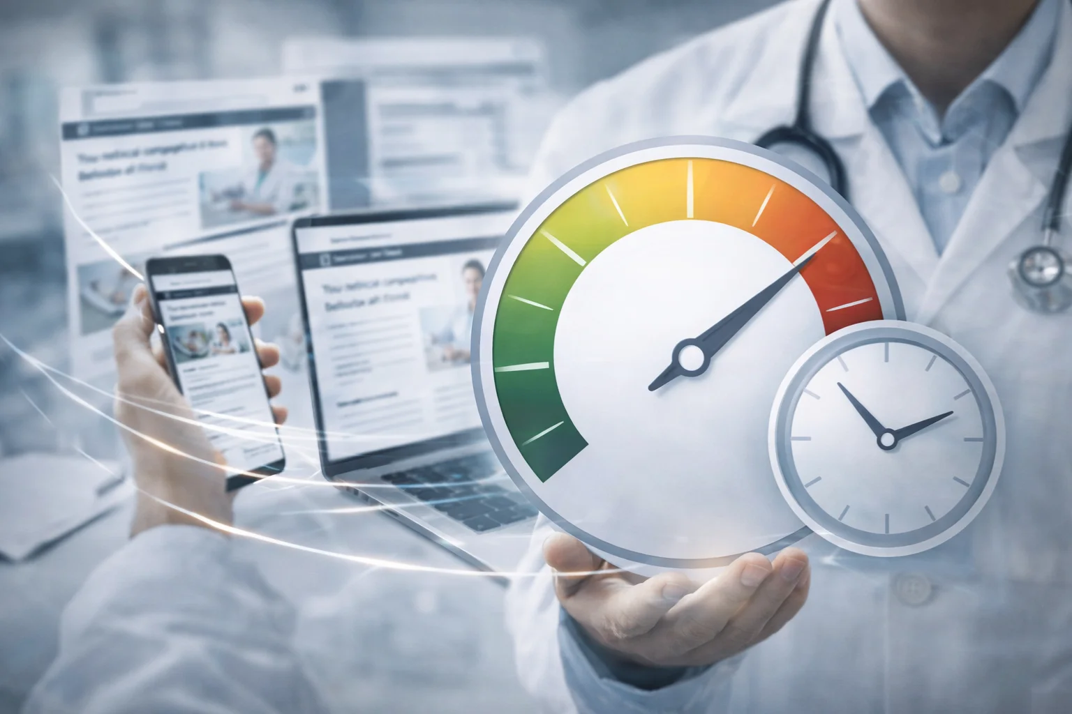 Velocidade de Site para Clínicas Médicas: O Que Isso Tem a Ver com SEO