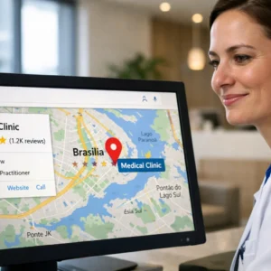 Como Otimizar o Google Business Profile para Clínicas Médicas em Brasília e Aparecer no Google Maps em 2026