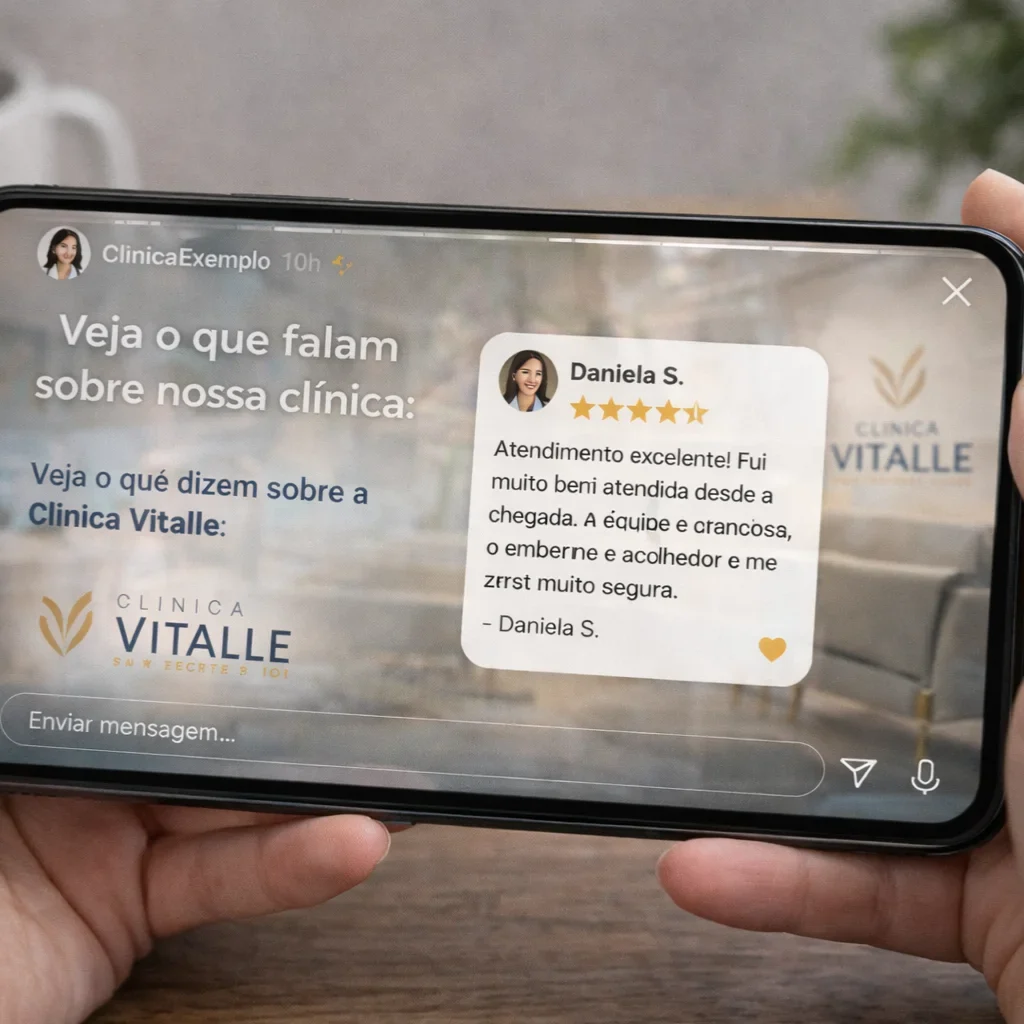 Como Usar Prova Social no Instagram da Clínica para Gerar Mais Confiança e Contatos