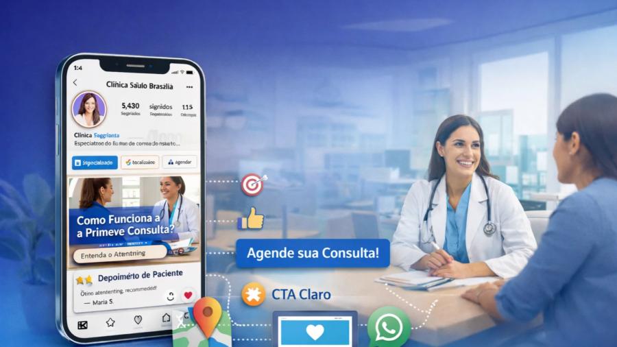 O Que Funciona no Instagram para Clínicas e Gera Pacientes de Verdade