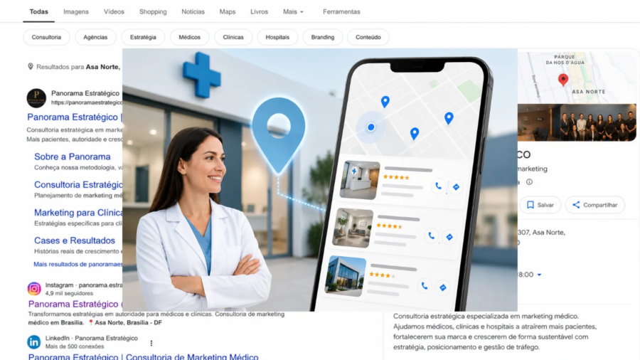 Como Aparecer no Local Pack do Google para Clínicas Médicas