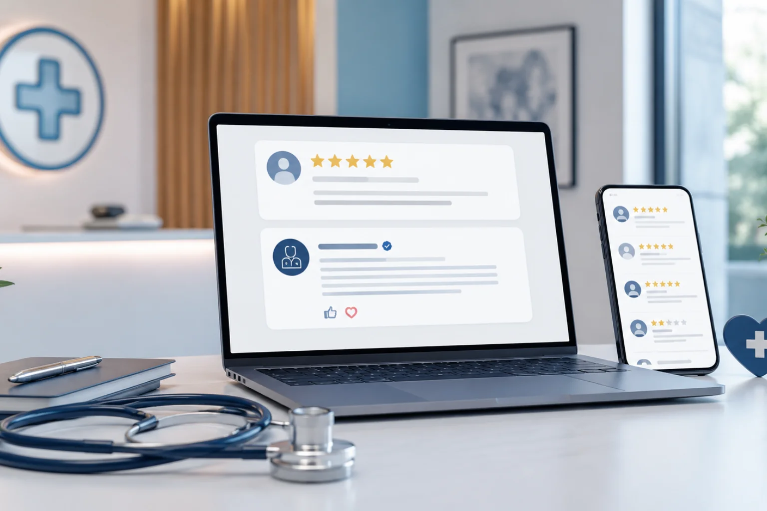 Como Responder Avaliações no Google de Forma Profissional em Clínicas Médicas