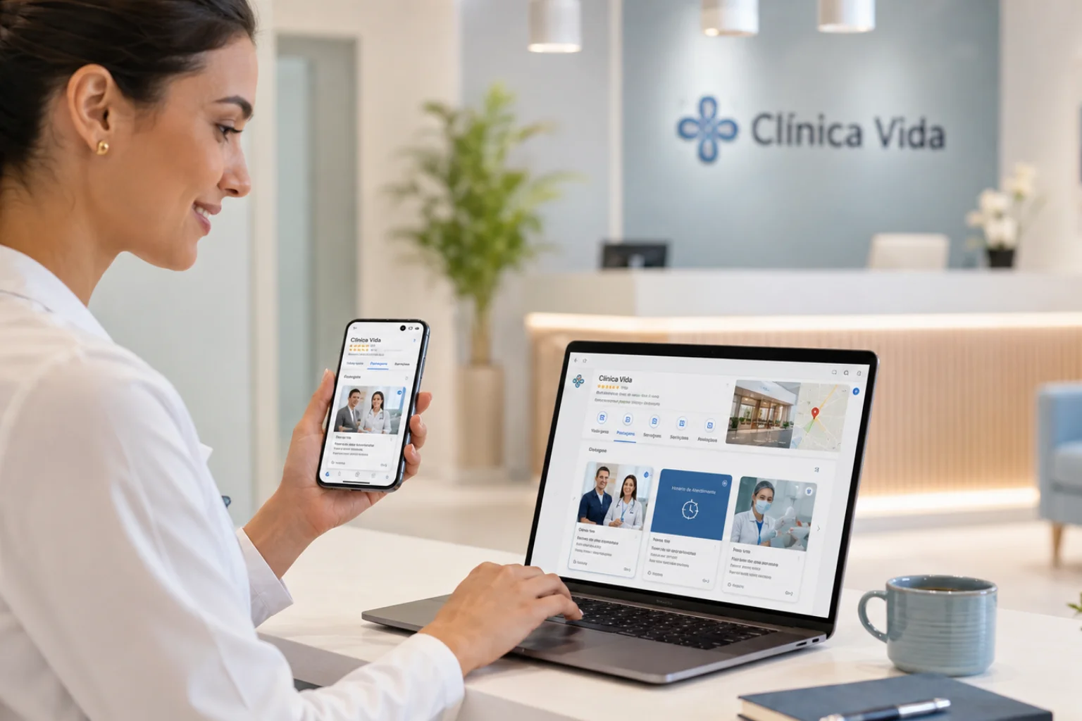 Como Usar Postagens no Google Meu Negócio para Atrair Pacientes