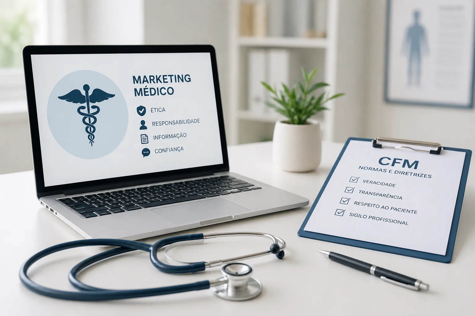 Marketing médico e CFM: o que clínicas podem divulgar?
