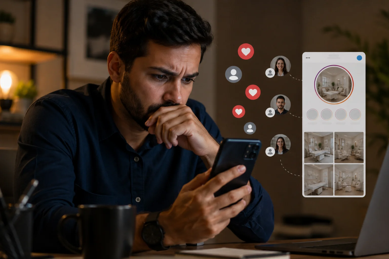 O paciente entrou no Instagram da sua clínica e sumiu o erro pode estar ali
