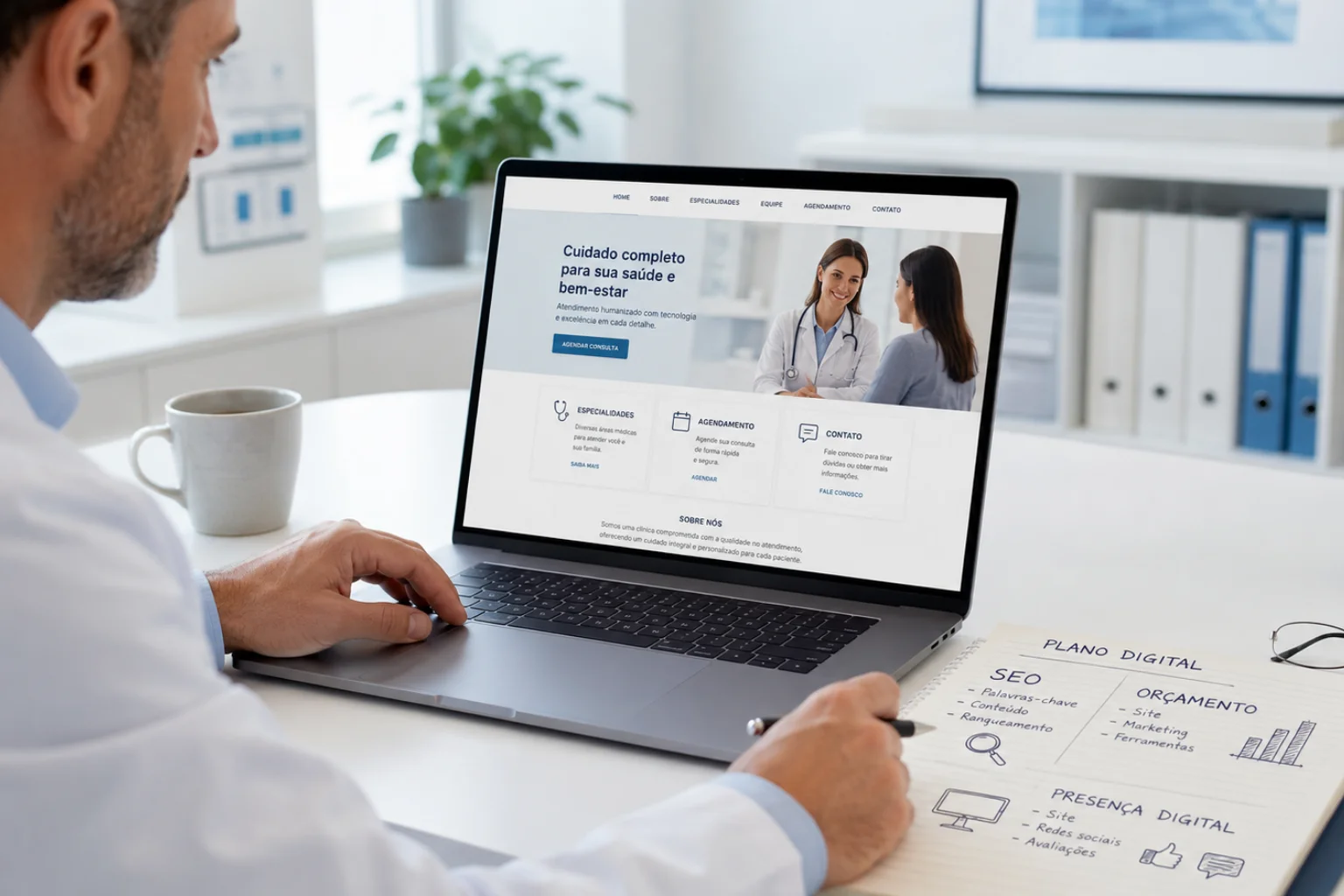 Quanto custa um site para clínica médica? Entenda o investimento